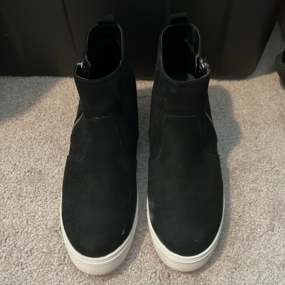 Big Buddha Wedge Slip On Sneakers